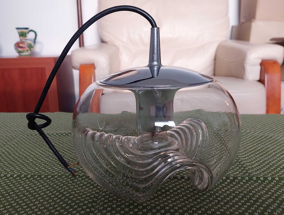 Para lamp sufitowych słynnej serii "Futura", Peill & Putzler, lata 70.