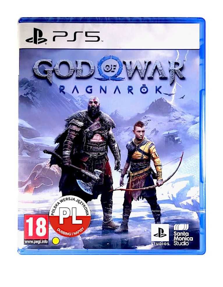God of War: Ragnarok / Gra PS5 / Dubbing PL / Sprzedaż Gier / WWA