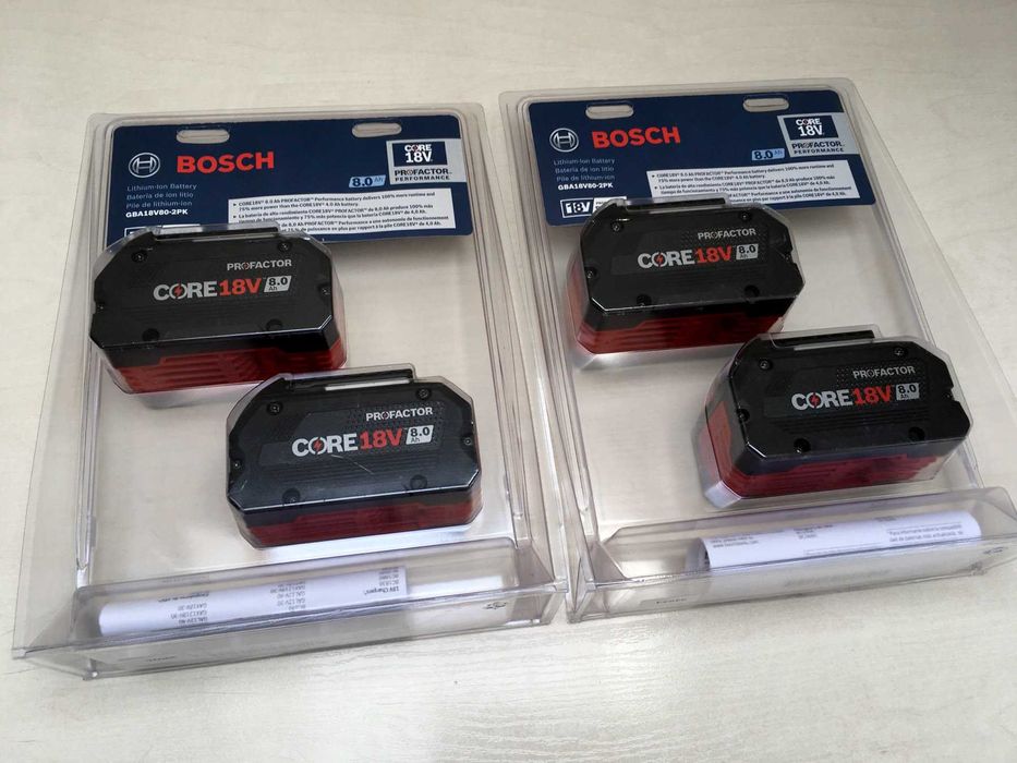 Оригинал BOSCH 2.0Ah 4.0Ah 6.3Ah 8.0Ah CORE ProCORE 18V Аккумулятор