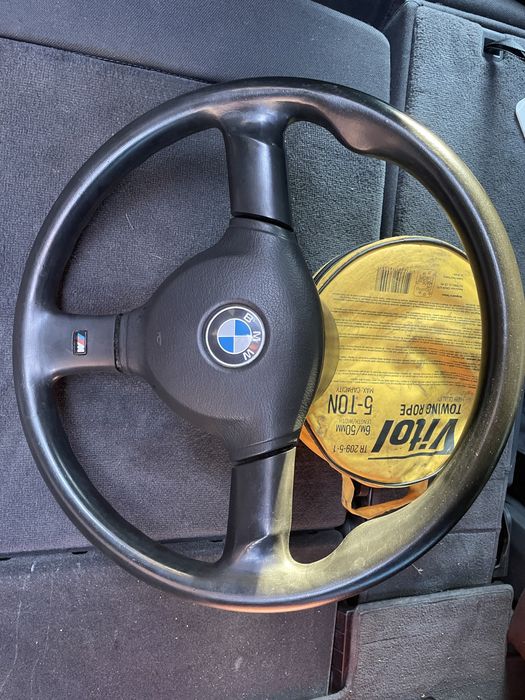 Руль M-Technik 2 BMW під гайку 385mm. 90-й рік.