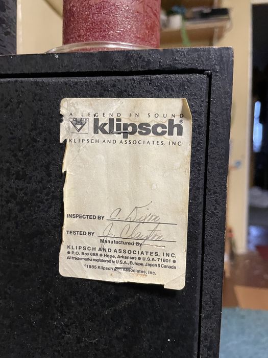 Продам акустику Klipsch Forte I