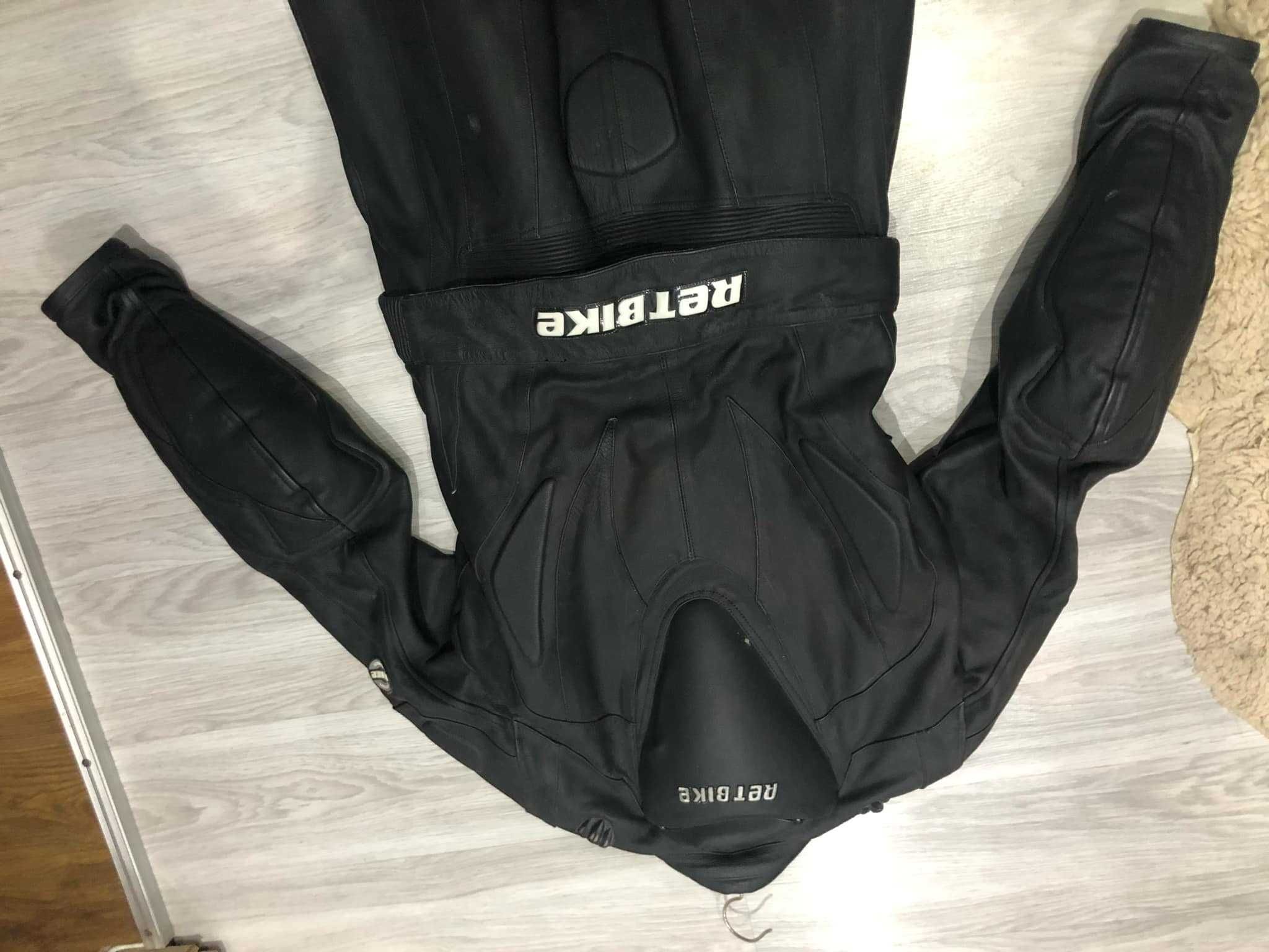 Strój motocyklowy z butami