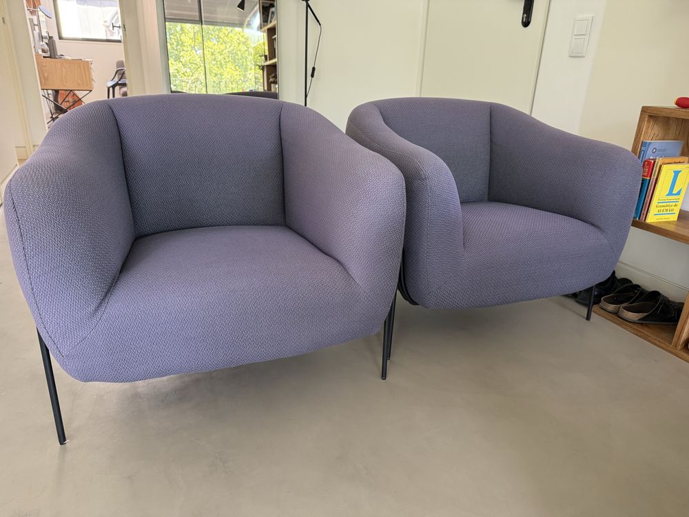 Cadeirão roxo / lilas