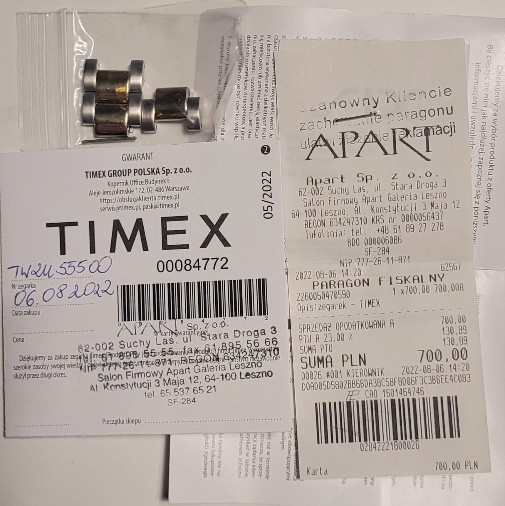 Zegarek Męski Timex
