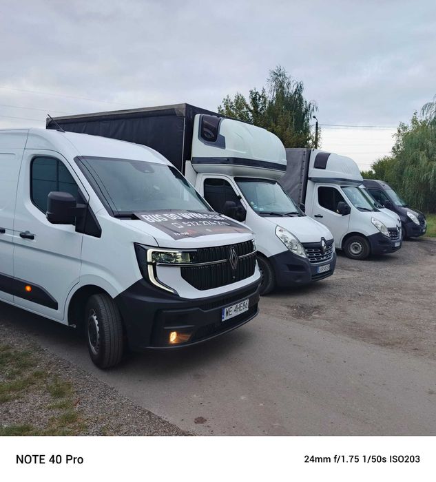 Wynajem wypożyczalnia plandeka, bus dostawczy,z Oc sprawcy