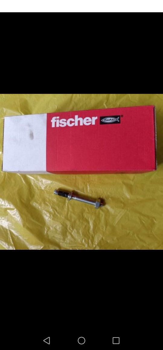 Kotwa, kołek Fischer metalowa 10x10