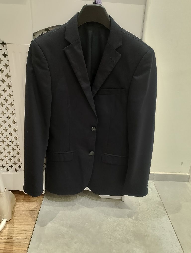 Garnitur DKNY slim fit granat 44/160