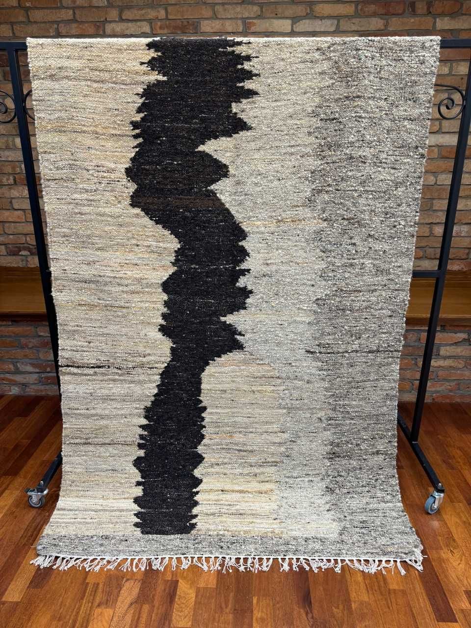 JAIPUR nowy dywan wełniany indyjski ART DECO 250x160 cm sklep 4 tyś