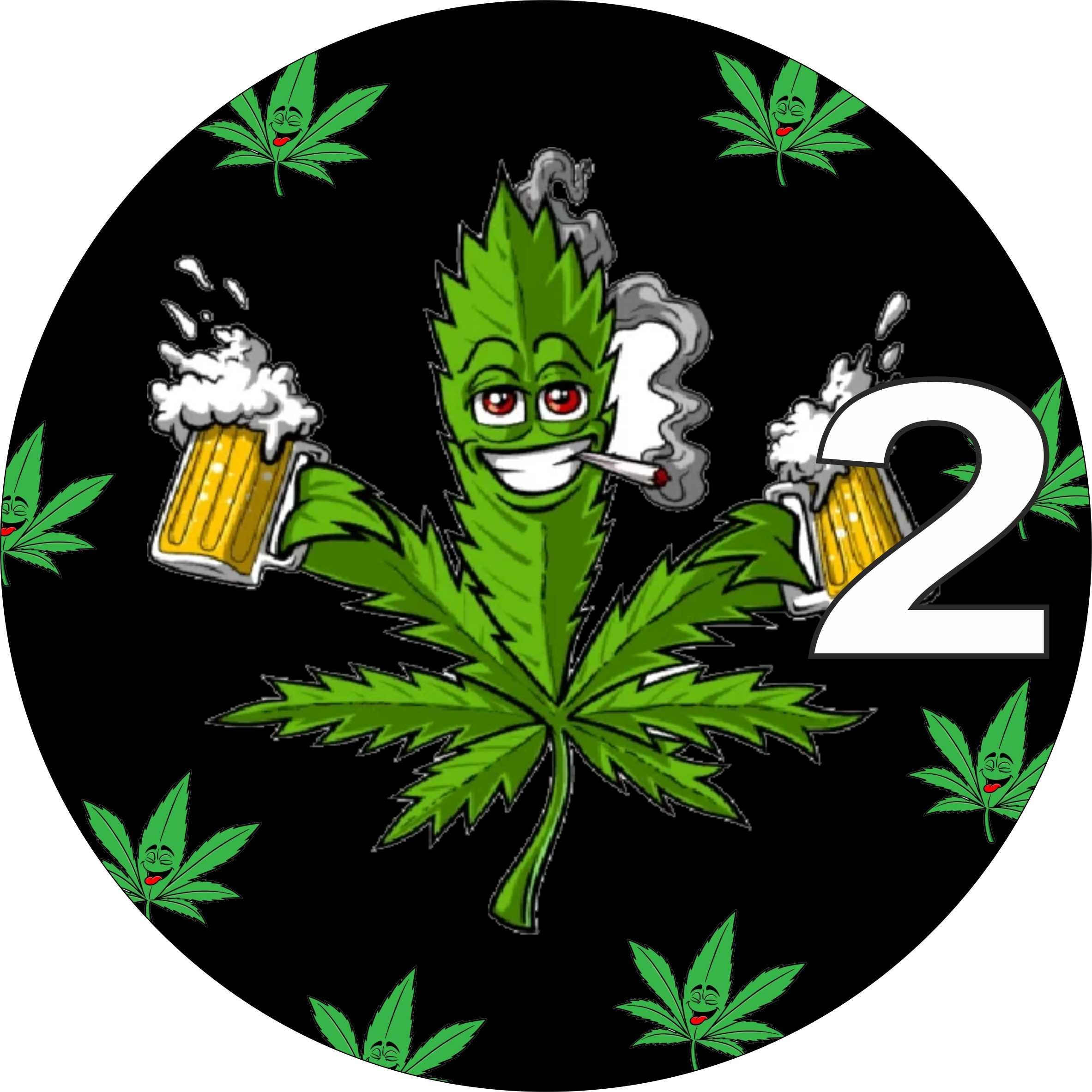 Pan Opłatek na tort - MARIHUANA