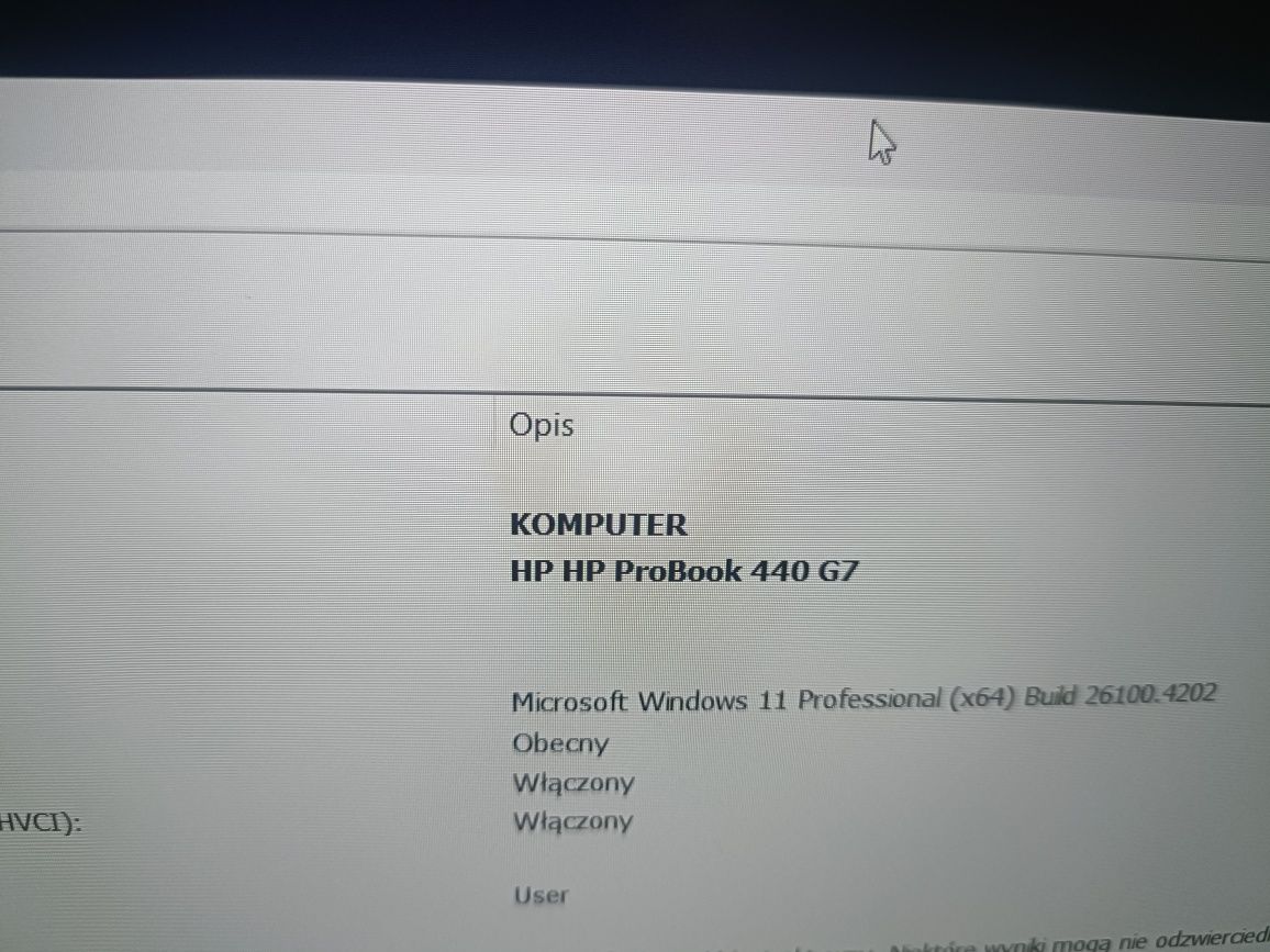 Laptop HP ProBook 440 G7 Windows 11 Pro