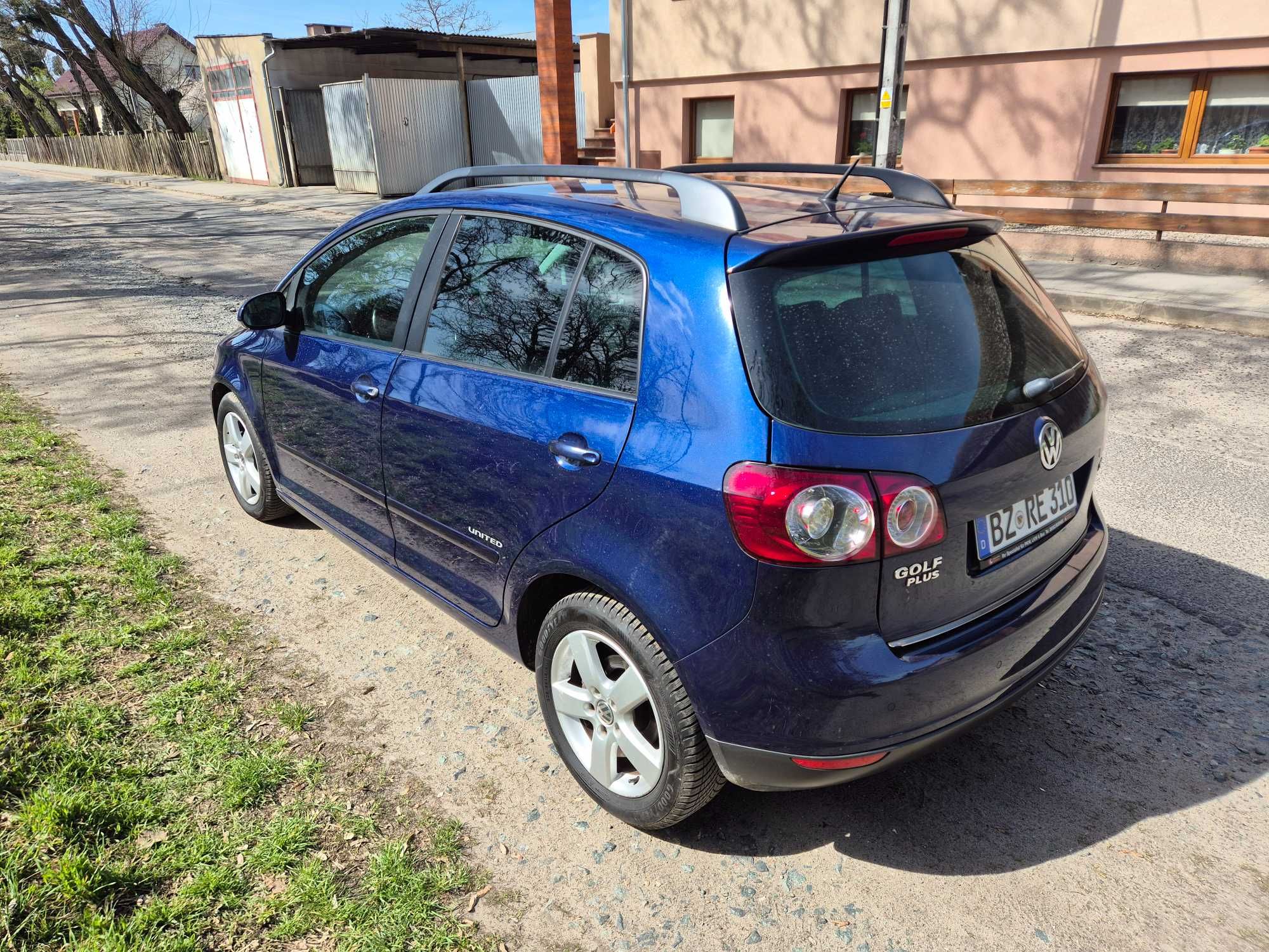 VW GOLF PLUS  • 1.4 Benzyna  • Klimatronik • Alufelgi Zadbany 2008