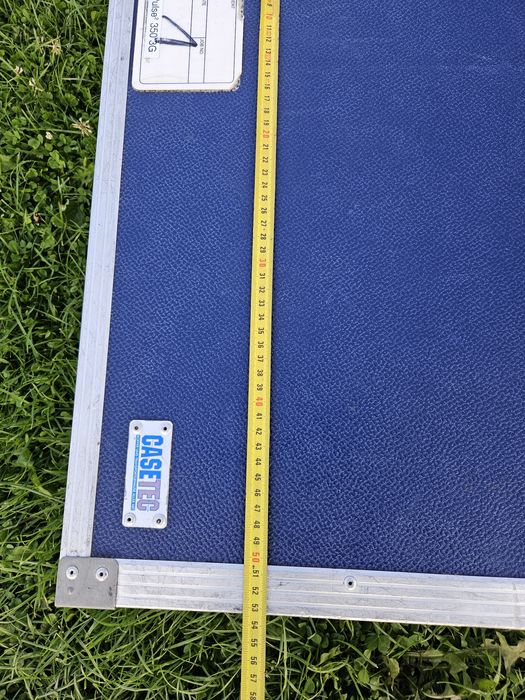 Skrzynia case rack 2u - bez klap 52cm x 53cm
