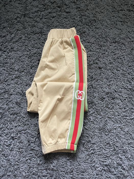 Стильні штани у стилі Gucci / спортивні штани з лампасами Розмір 130