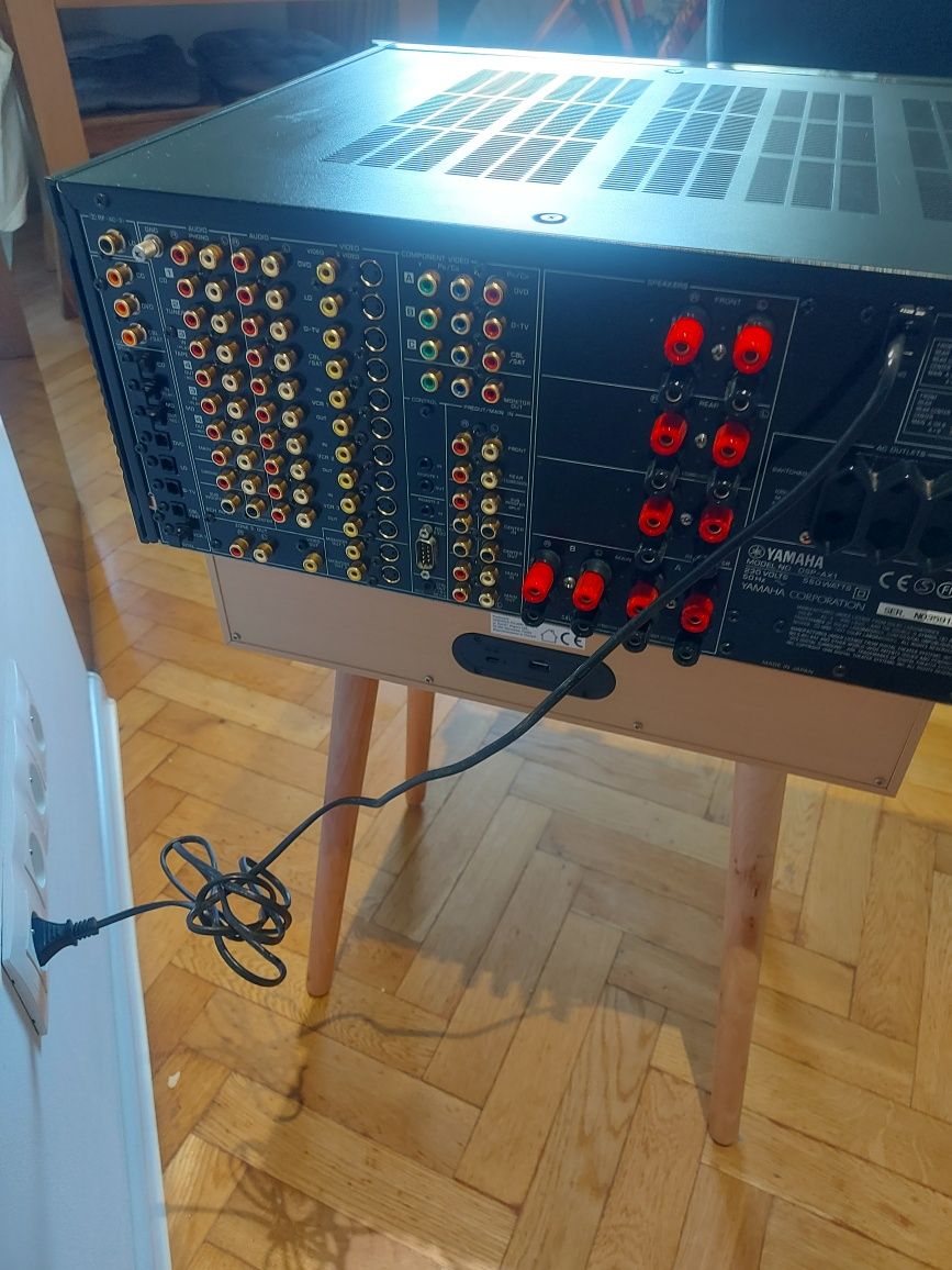 Amplituner Yamaha DSP -AX 1 Potężny 550 Watt Oryginalny pilot ! Unikat