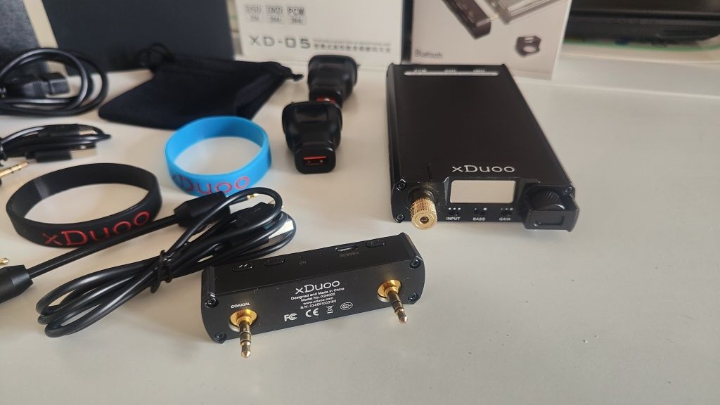 Wzmacniacz słuchawkowy DAC Xduoo XD 05 + adapter bluetooth Xduoo 05BL