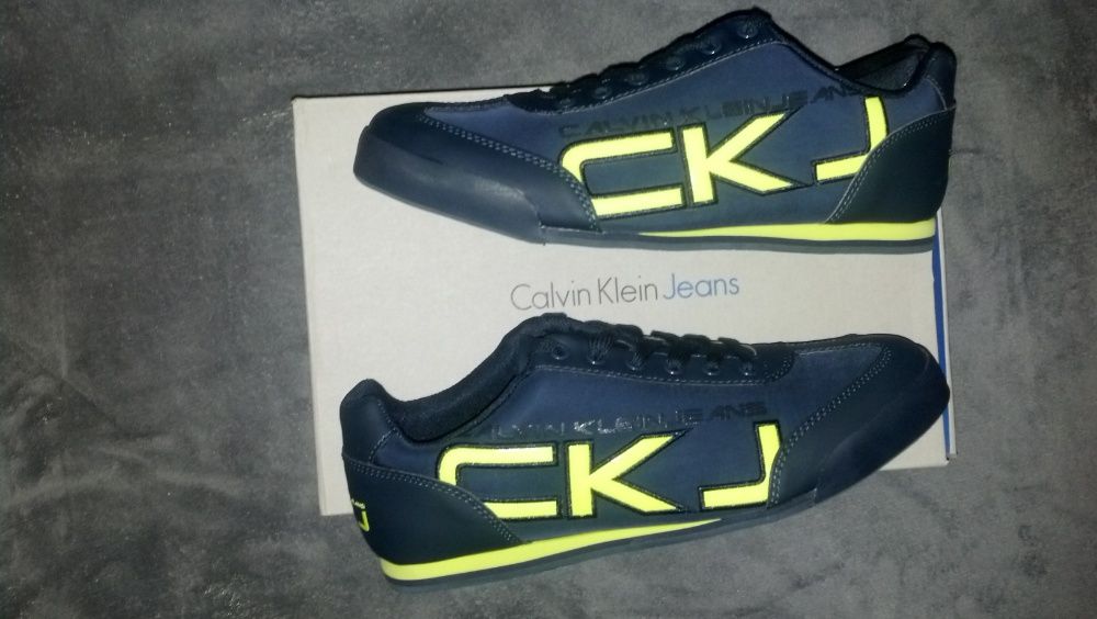 Nowe buty Calvin Klein Jeans CK Sneakersy Cale Matte SE8454