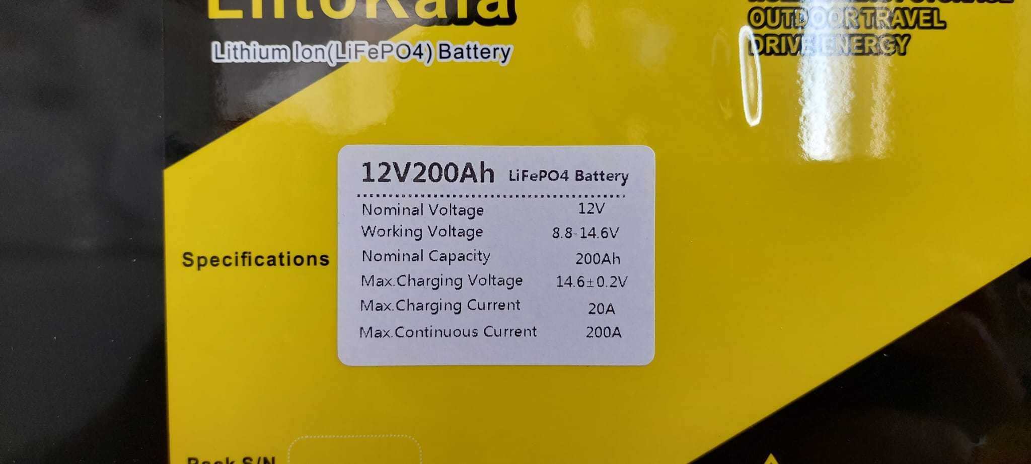 Bateria LiFePo4 200Ah