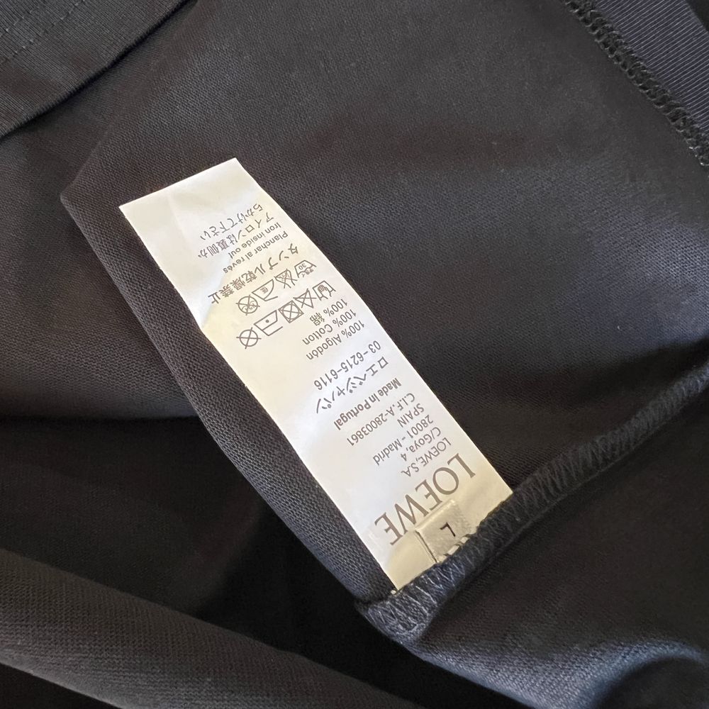 T-shirt Loewe preta