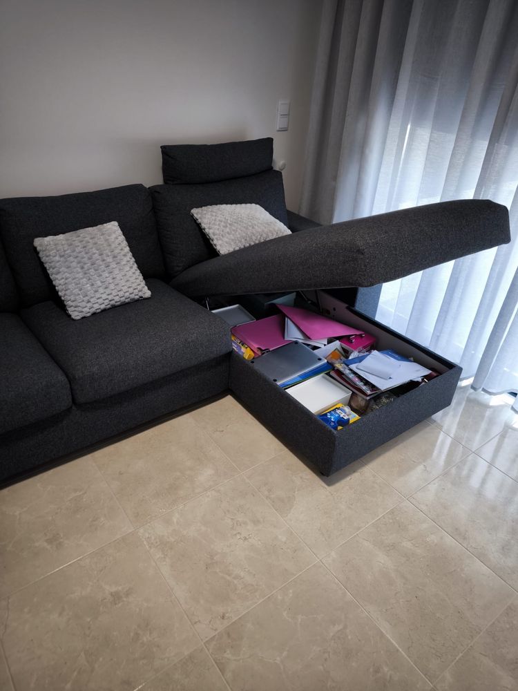 Sofá Ikea VIMLE 3 lugares como novo