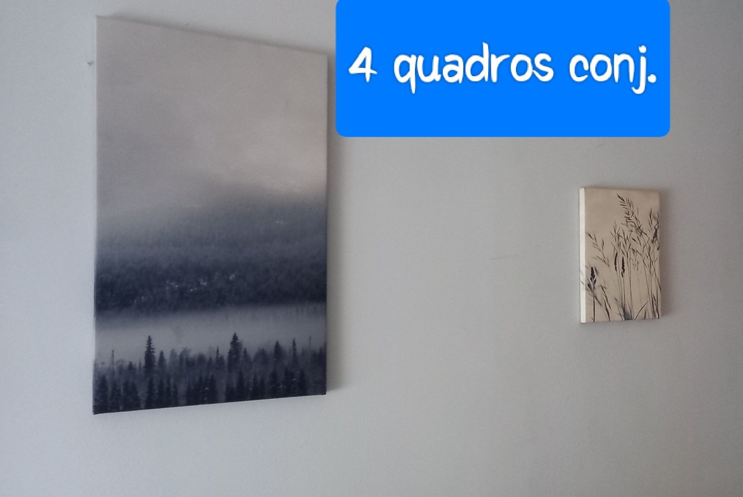 Conj  de 4 quadros IKEA