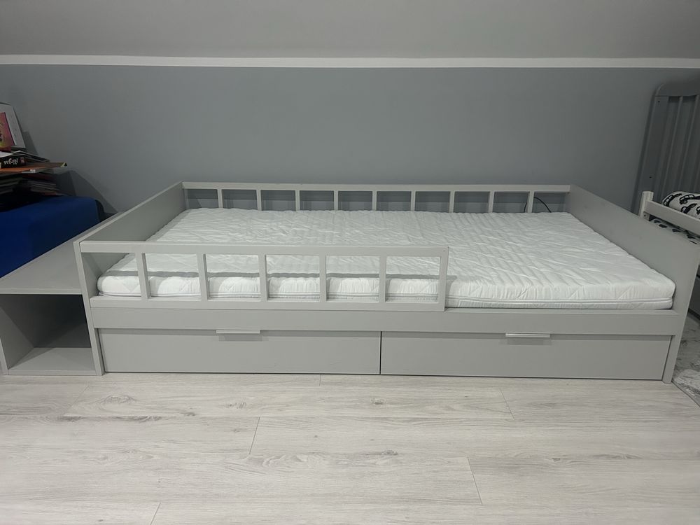 Łóżko robione pod wymiar + materac 90/180