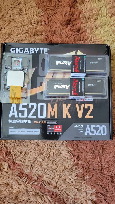 Ryzen 5 5500 A520 Gigabyte