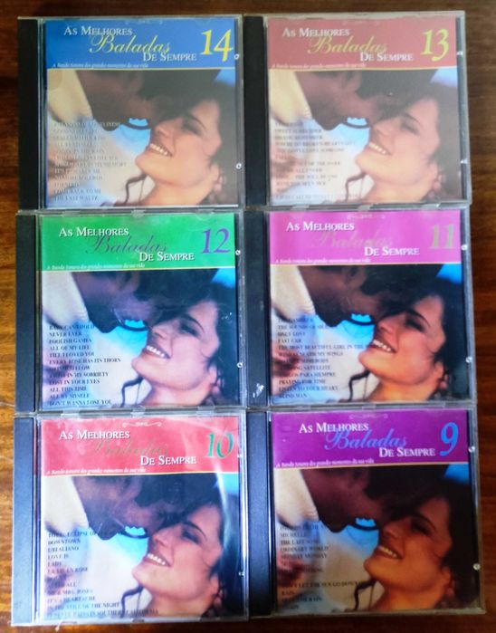 Coleção CD's As Melhores Baladas de Sempre