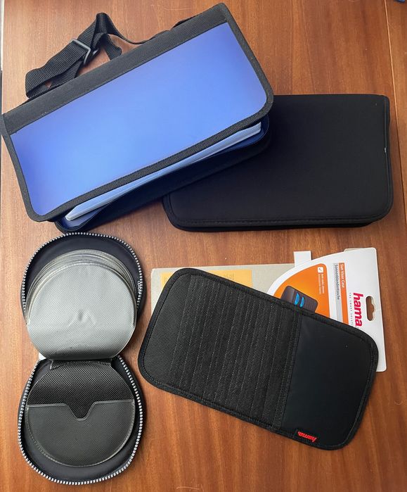 Bolsas transportadoras de CD ou DVD organizador retrovisor automóvel