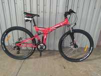 Новый алюминиевый велосипед Crosser Dream 26" складной двухподвес.