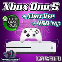 Xbox One S 500GB + 450 ігор + Гарантія / Доставка Київ / Іксбокс Ван С