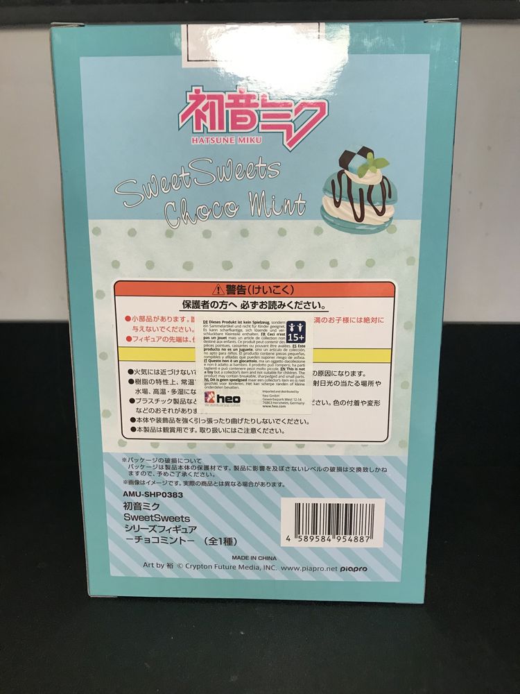 Oryginalna figurka Hatsune miku sweet sweets mint choco furyu