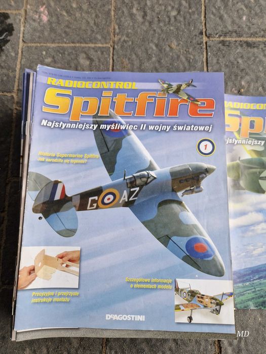 Samolot - model RC_ Spitfire Deagostini