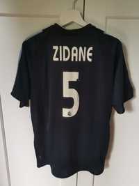 Koszulka t-shirt piłkarska/piłka nożna Zinedine Zidane 5 Real Madryt