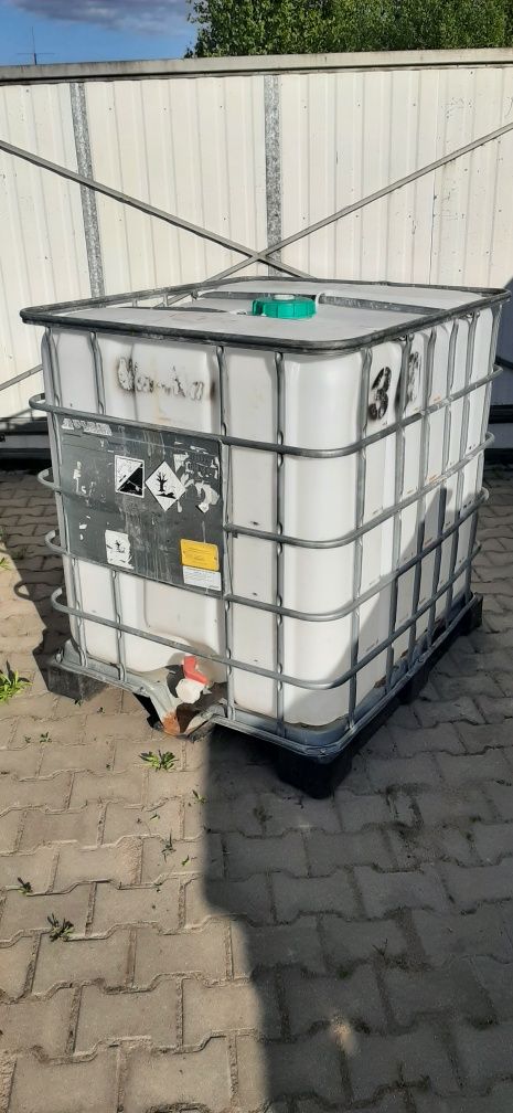 Zbiornik na deszczówkę mauser beczka na wodę 1000 litrów