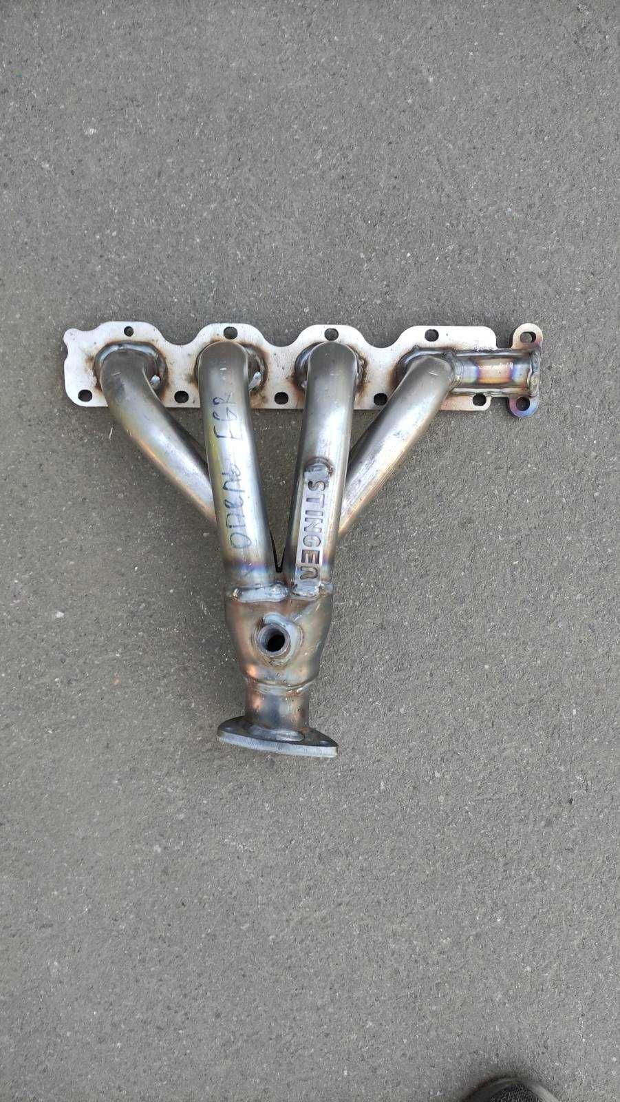Паук (вставка взамен катколлектора) 4-1 Opel Astra G Z16XER с EGR.