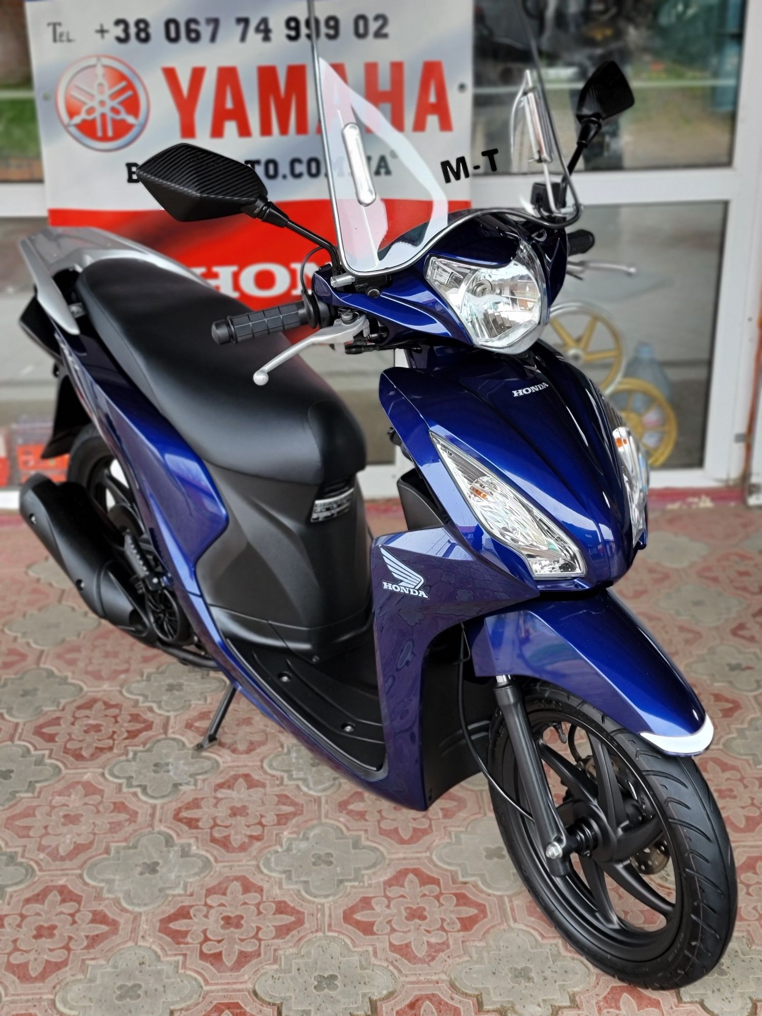 Honda Dio 110New, пробіг 6517км! Тільки з Японії!Доставка безкоштовна