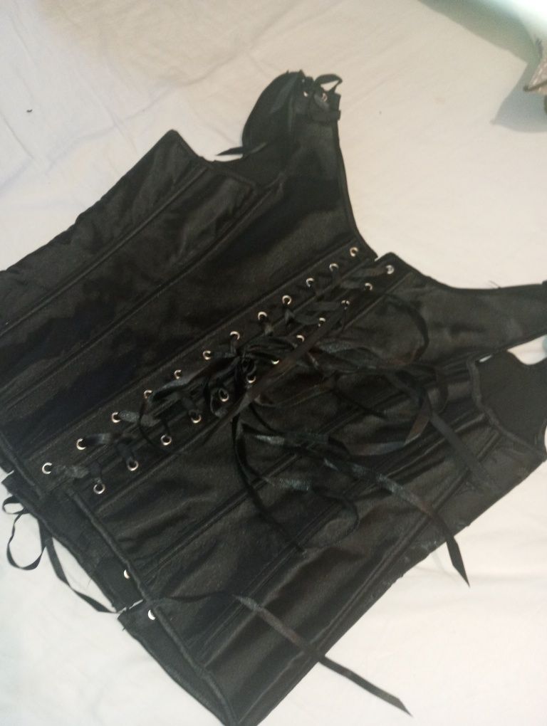 Gorset z fiszbinami Gothic