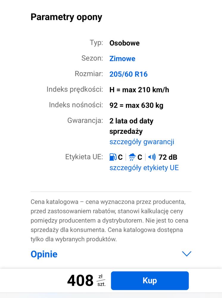 Opony Goodride 205/60R16 zimowe