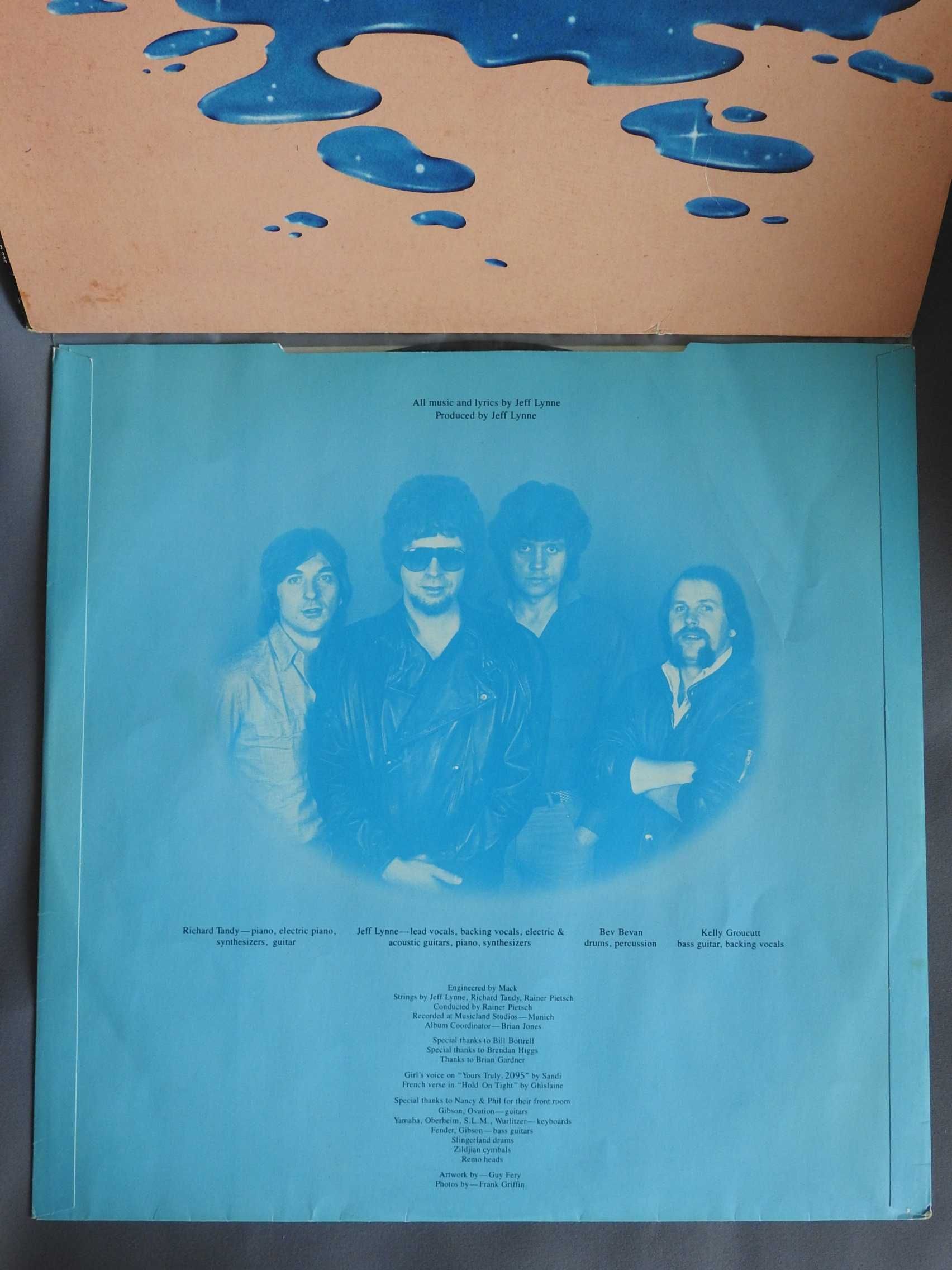 Electric Light Orchestra ELO Time LP 1981 UK пластинка EX Британия 1pr