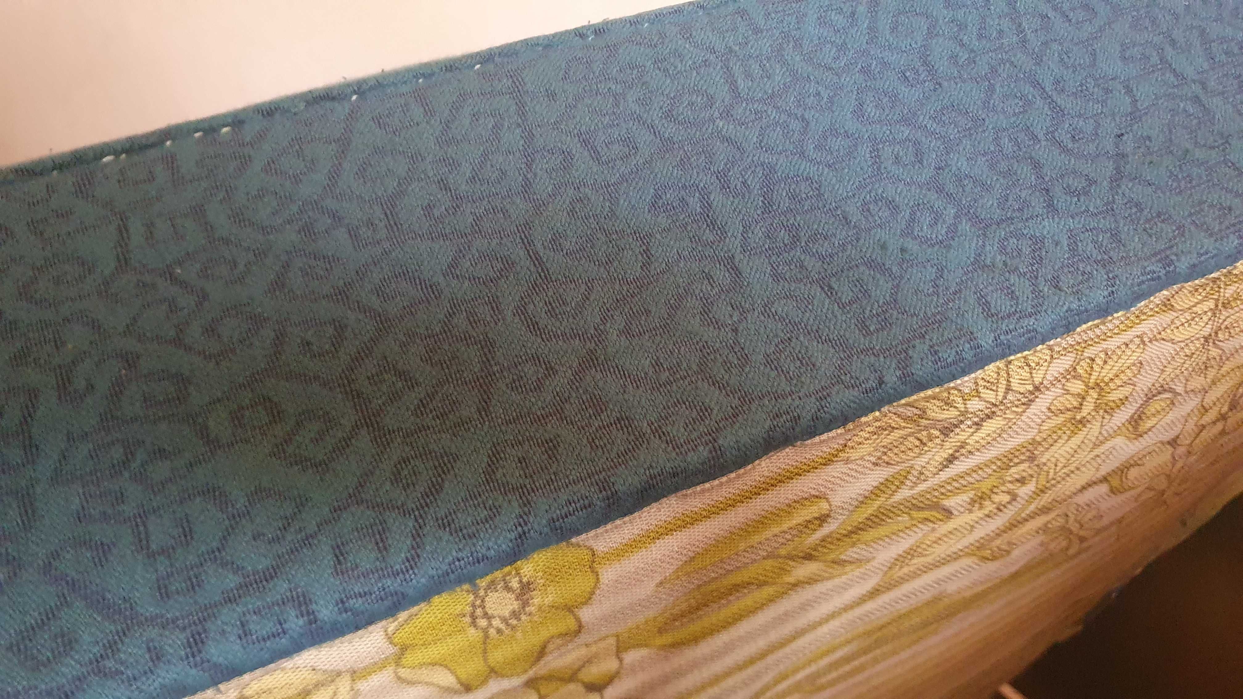 Stare łózko retro art. deco drewniana wersalka rozkładana
