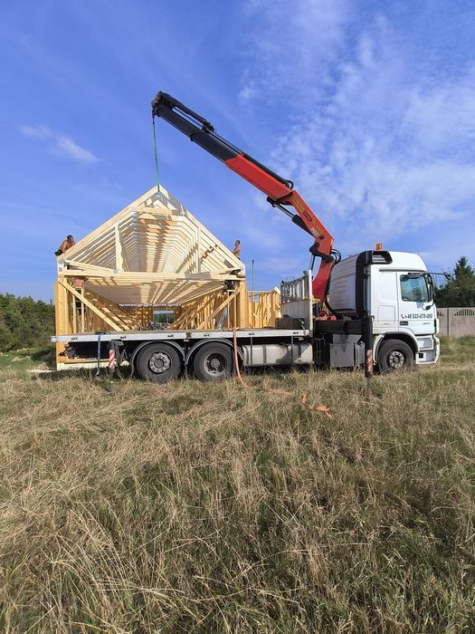 Transport HDS, kontenery, domki