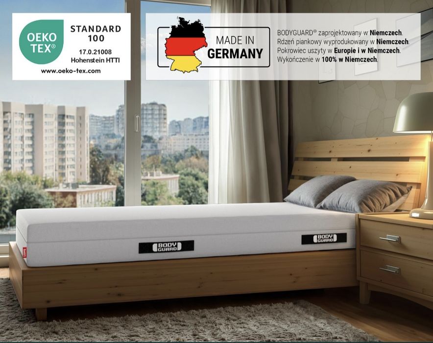 Materac do spania Bett1 Bodyguard PREMIUM 18.5 cm  NIEMCY szybka wysyl