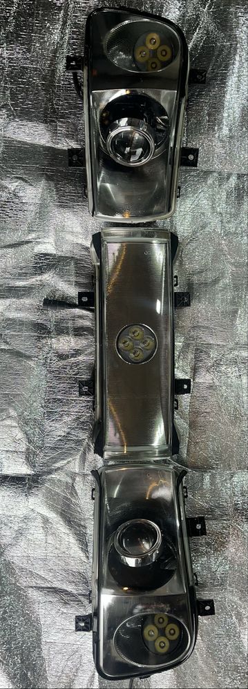 Modyfikacja lamp reflektorów Case Puma Magnum Bi Led