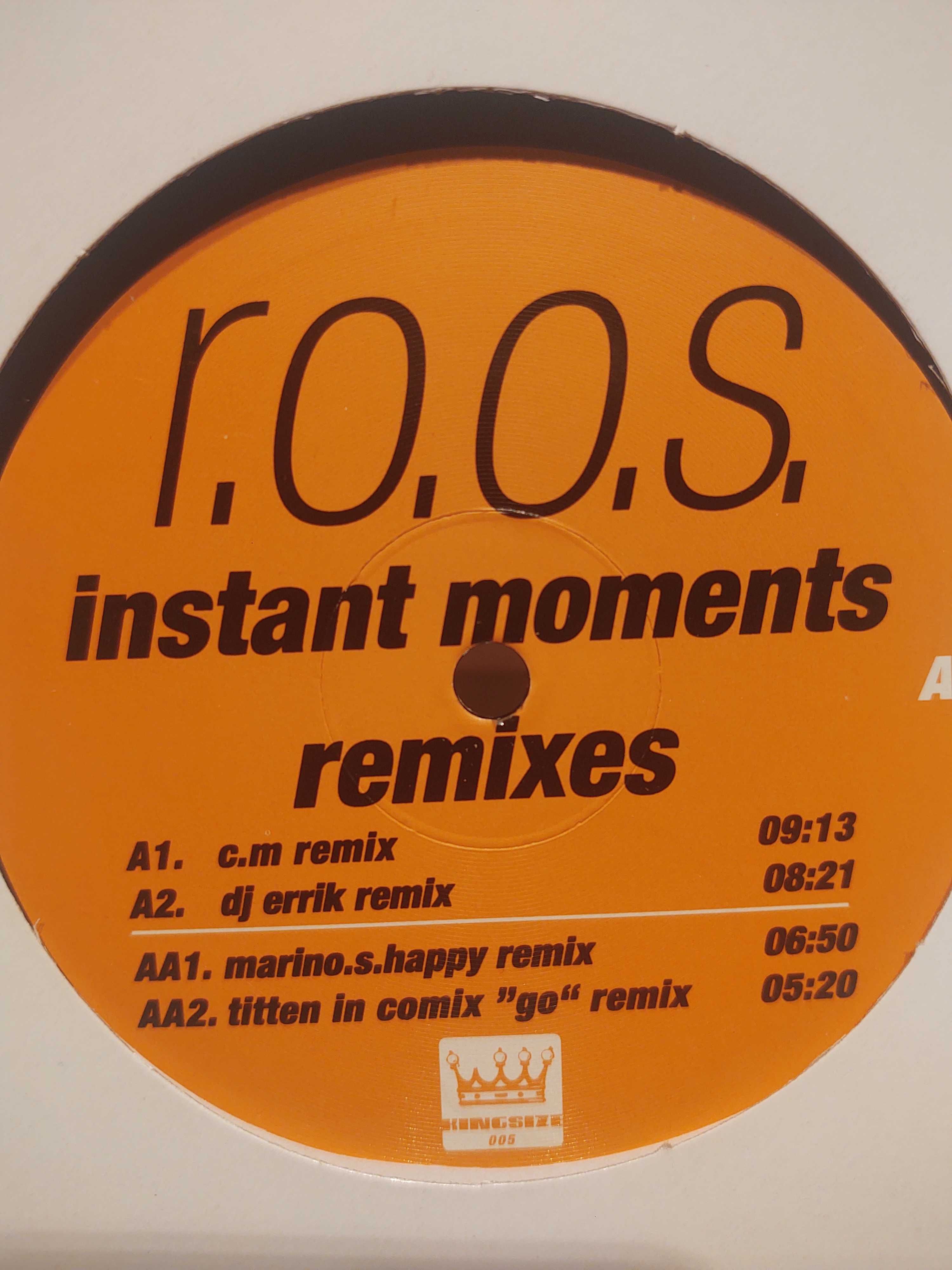 R.O.O.S. – Instant Moments Remixes    Winyl Trance Klasyk