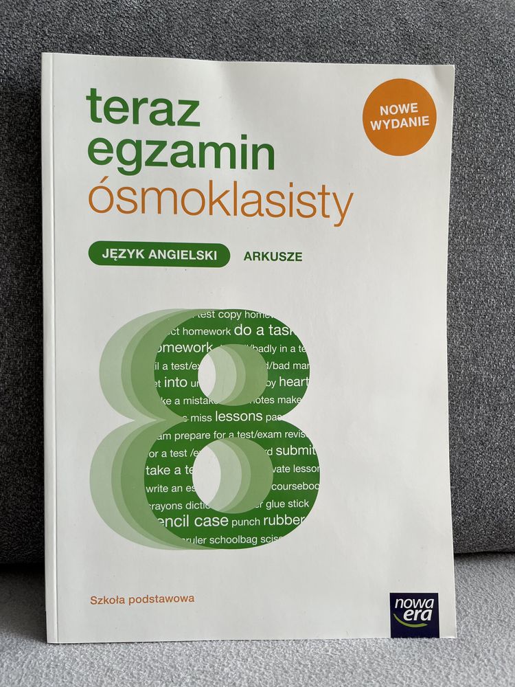 Teraz egzamin ósmoklasisty - język angielski arkusze