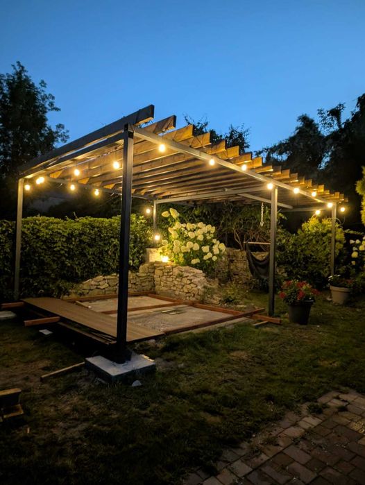 Pergola tarasowa, Pergola ogrodowa, Altana