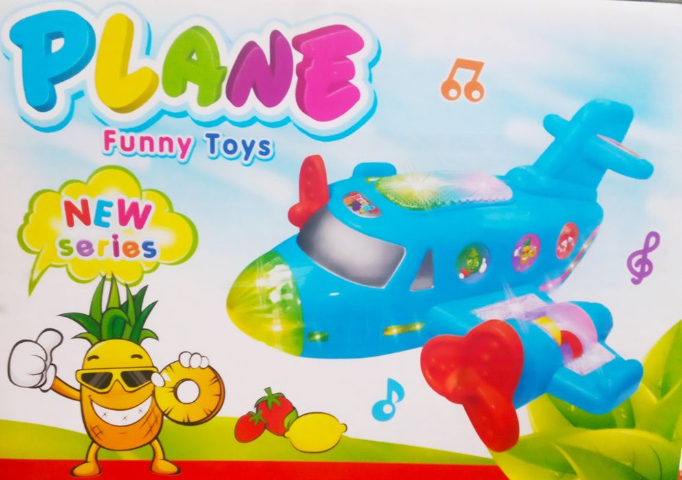 Літак із звуко-світлоефектом