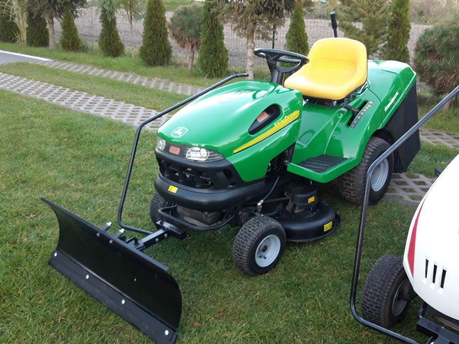 Traktorek kosiarka Castel John deere Pług  Briggs Kosz