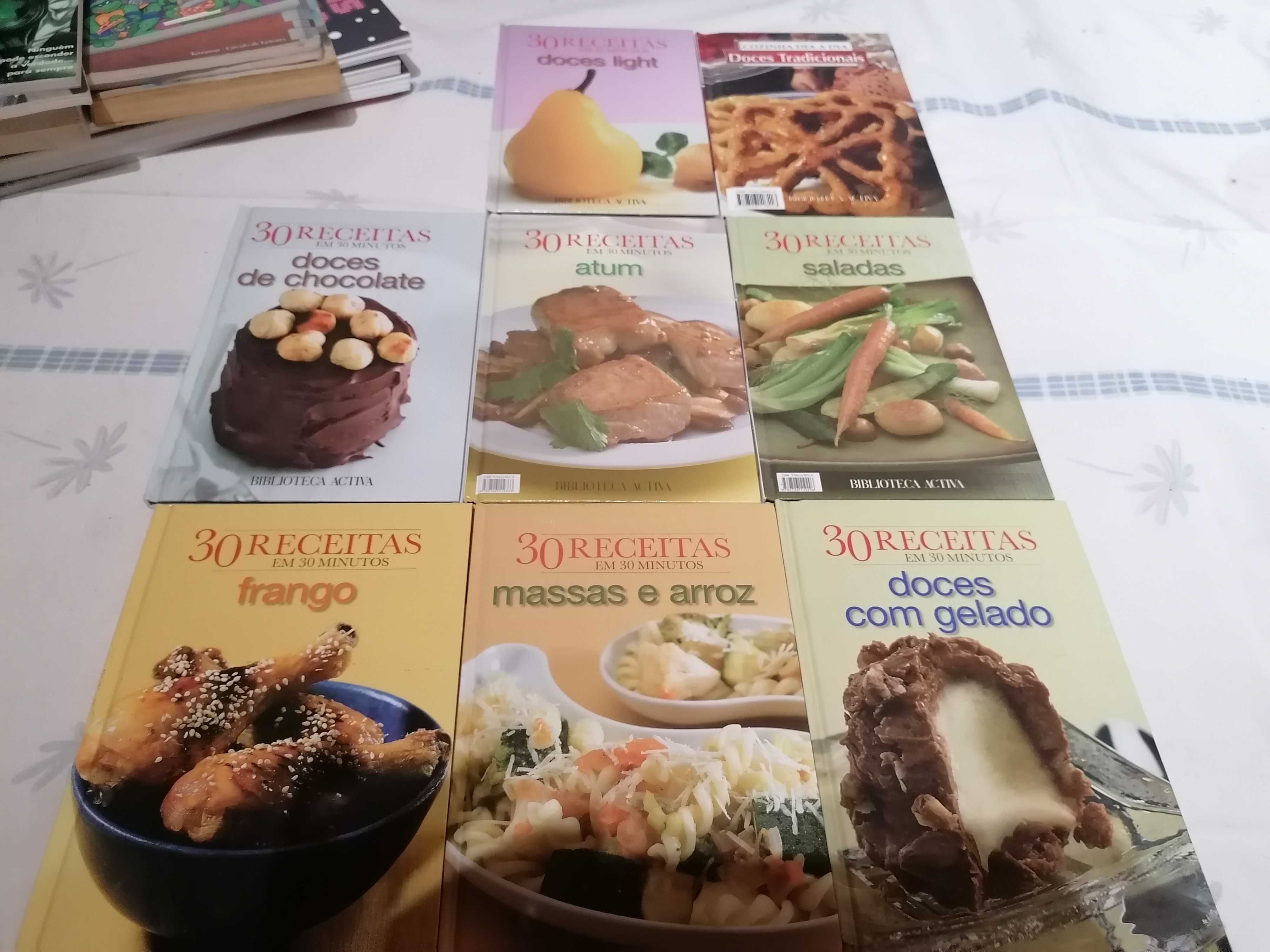 Livros receitas rápidas