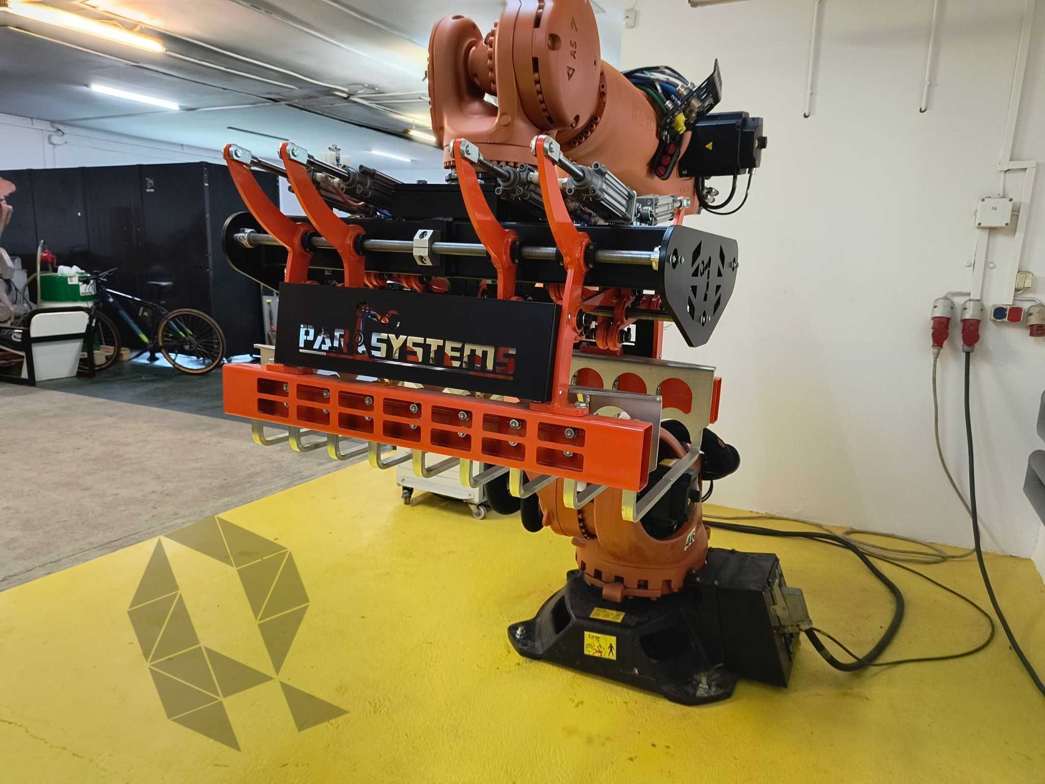Paletyzacja robotem worków, pelletu, ziemniaków, buraków, ekogroszu